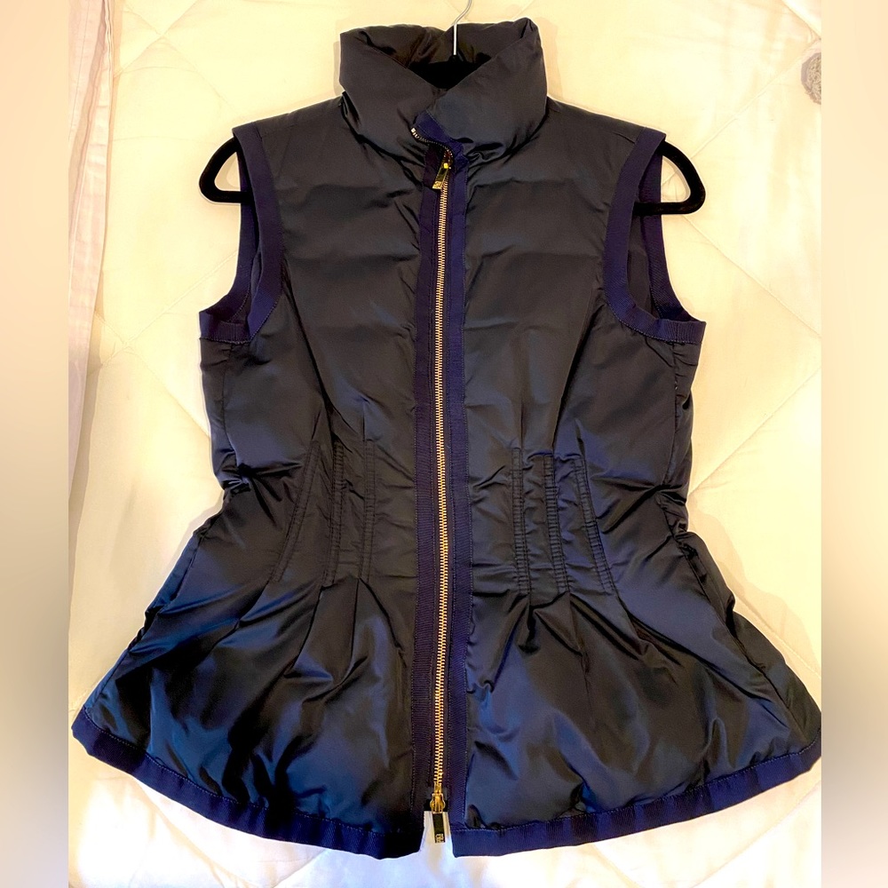 Carolina Herrera navy vest size Xs women